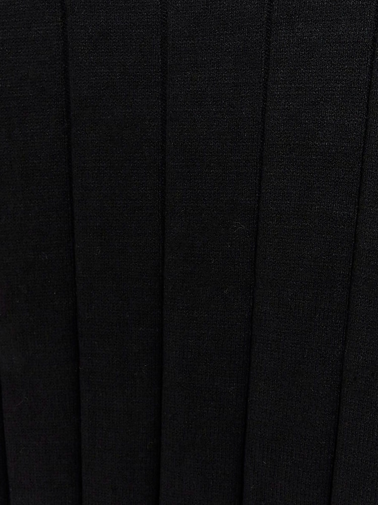 River Island Black High Neck Knitted Maxi Dress - Image 6 of 6