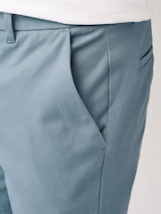 Blue Skinny Fit Stretch Chino Trousers - Image 6 of 9