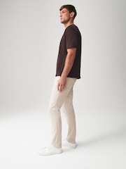 Ecru, Weiß - Chinohose in Skinny Fit mit Stretchanteil - Bild 3 von 9
