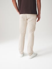 Ecru, Weiß - Chinohose in Skinny Fit mit Stretchanteil - Bild 4 von 9