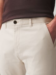 Ecru, Weiß - Chinohose in Skinny Fit mit Stretchanteil - Bild 5 von 9