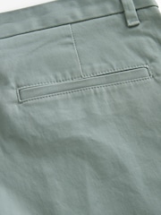 Green Pale Slim Fit Stretch Chinos Trousers - Image 7 of 9
