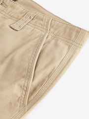 Stone Slim Fit Cotton Stretch Cargo Trousers - Image 10 of 10