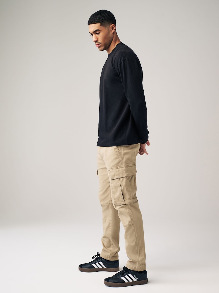 Pierre - Slim Fit (Slim Fit) - Pantalon cargo stretch en coton - Image 3 of 10