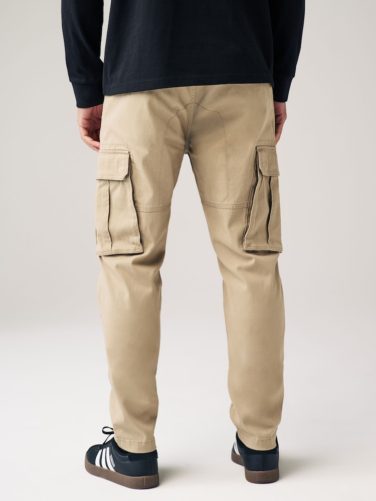 Pierre - Slim Fit (Slim Fit) - Pantalon cargo stretch en coton - Image 4 of 10