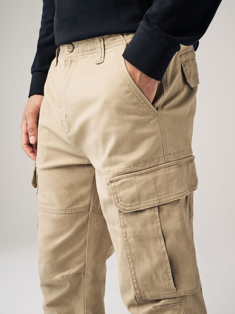 Pierre - Slim Fit (Slim Fit) - Pantalon cargo stretch en coton - Image 5 of 10