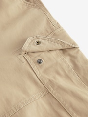Stone Slim Fit Cotton Stretch Cargo Trousers - Image 8 of 10