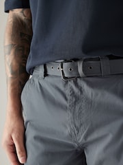 Blue Relaxed Belted Tech Cargo Trousers - Image 5 of 11