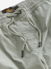 Sage Green Regular Tapered Stretch Utility Cargo Trousers - Image 7 of 10