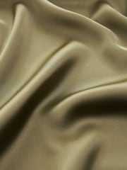 Green Tailored Satin Midi Skirt - Image 6 of 6