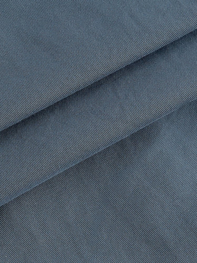 Blue Belted Linen Blend Trousers - Image 12 of 12