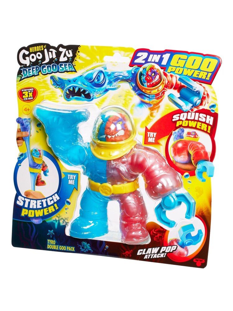 Goo Jit Zu Deep Goo Sea Double Goo Attack Pack Tyro Toy - Image 1 of 9