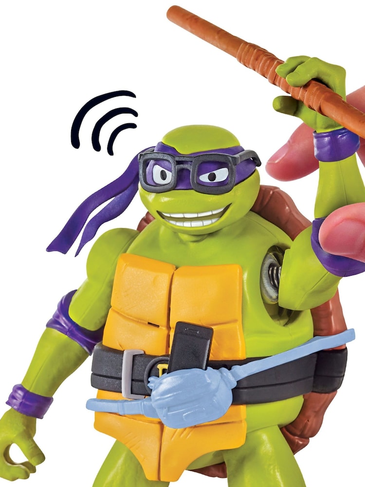 Teenage Mutant Ninja Turtles Movie Ninja Shouts Donatello Action Figure - Image 7 of 7