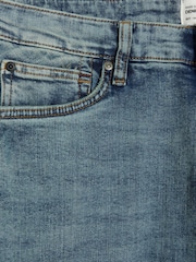 River Island Light blue Slim Fit Medium Wash Jeans - Image 5 of 5