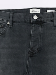 River Island Black Slim Fit Washed Jeans - Image 6 of 6