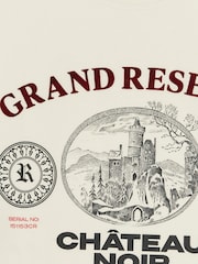 River Island Cream 100% Cotton Grand Reserve T-Shirt - Image 4 of 4