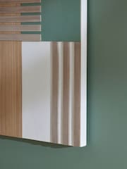 Green/Wood Abstract Wood Panel Wall Art - Image 3 of 5