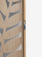 White Leaf Wooden Wall Art - Image 5 of 6
