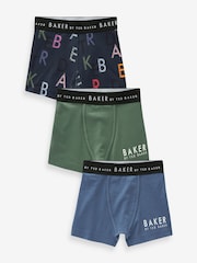 Baker by Ted Baker Boxers 3 Pack - Image 1 of 6