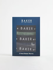 Baker by Ted Baker Boxers 3 Pack - Image 6 of 6