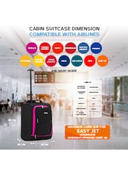 Flight Knight Soft Cabin Carry-on Bag, Compatible 100+ Airlines 2 Wheels Luggage - Image 3 of 5
