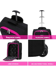 Flight Knight Soft Cabin Carry-on Bag, Compatible 100+ Airlines 2 Wheels Luggage - Image 5 of 5