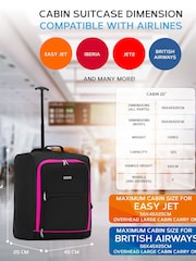 Flight Knight Soft Cabin Carry-on Bag BA Compatible 2 Wheels - Image 6 of 7