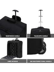 Flight Knight Soft Cabin Carry-on Bag BA Compatible 2 Wheels - Image 4 of 7