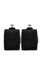 Flight Knight Cabin Carryon 2 Wheels, EasyJet, Ryanair Compatible Luggage - Image 1 of 7