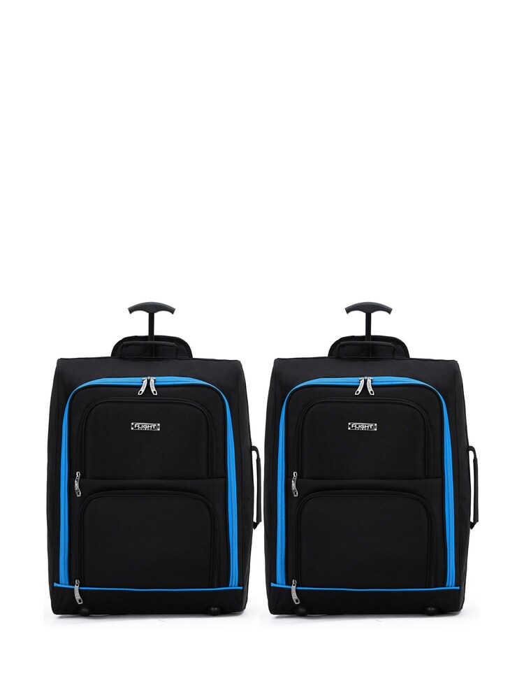 Flight Knight Cabin Carryon 2 Wheels, EasyJet, Ryanair Compatible Luggage - Image 1 of 7