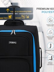 Flight Knight Cabin Carryon 2 Wheels, EasyJet, Ryanair Compatible Luggage - Image 2 of 7