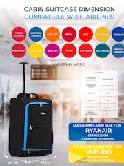 Flight Knight Cabin Carryon 2 Wheels, EasyJet, Ryanair Compatible Luggage - Image 5 of 7