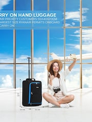 Flight Knight Cabin Carryon 2 Wheels, EasyJet, Ryanair Compatible Luggage - Image 7 of 7