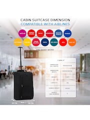 Flight Knight Cabin Carryon 2 Wheels, Compatible with 100+ Airlines Luggage - Image 3 of 7