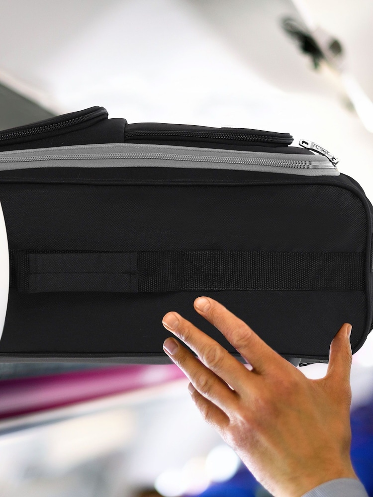 Gris - Maleta de cabina de 2 ruedas de 55x35x20 cm compatible con más de 100 aerolíneas de Flight Knight - Imagen 7 de 7 Gris - Maleta de cabina de 2 ruedas de 55x35x20 cm compatible con más de 100 aerolíneas de Flight Knight - Imagen 7 de 7