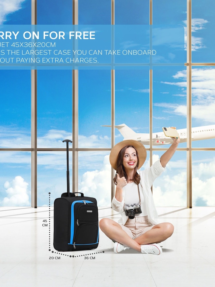 Flight Knight Soft Cabin Carry On Bag - Image 7 of 7