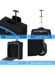 Flight Knight Soft Cabin Carry-on Bag BA Compatible 2 Wheels - Image 2 of 2