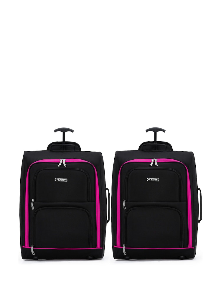 Flight Knight Cabin Carryon 2 Wheels, EasyJet, Ryanair Compatible Luggage - Image 1 of 7