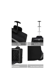 Flight Knight Cabin Carryon 2 Wheels, EasyJet, Ryanair Compatible Luggage - Image 5 of 7