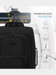 Flight Knight 55x35x20cm Cabin Carryon 2 Wheels Luggage with Compatible 100+ Airlines - Image 3 of 7
