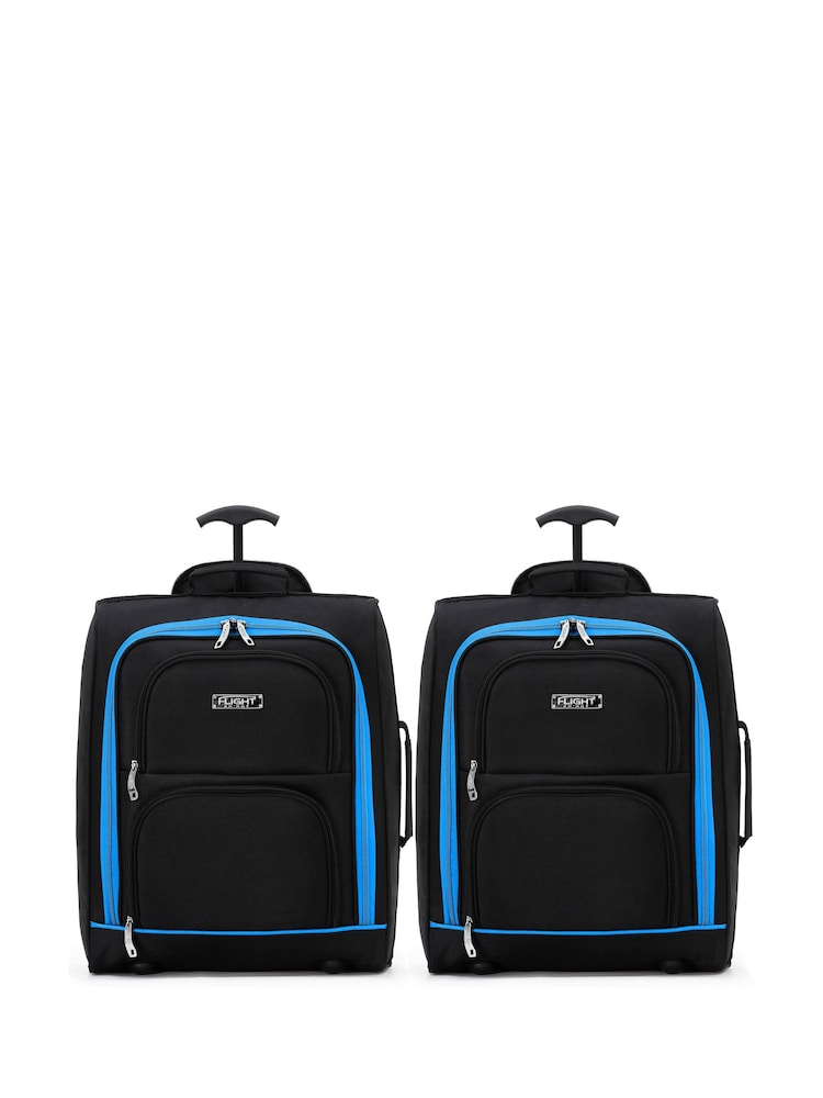Flight Knight Soft Cabin Carry-on Bag, Compatible 100+ Airlines 2 Wheels Luggage - Image 1 of 8