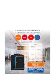 Flight Knight Soft Cabin Carry-on Bag BA Compatible 2 Wheels - Image 6 of 6