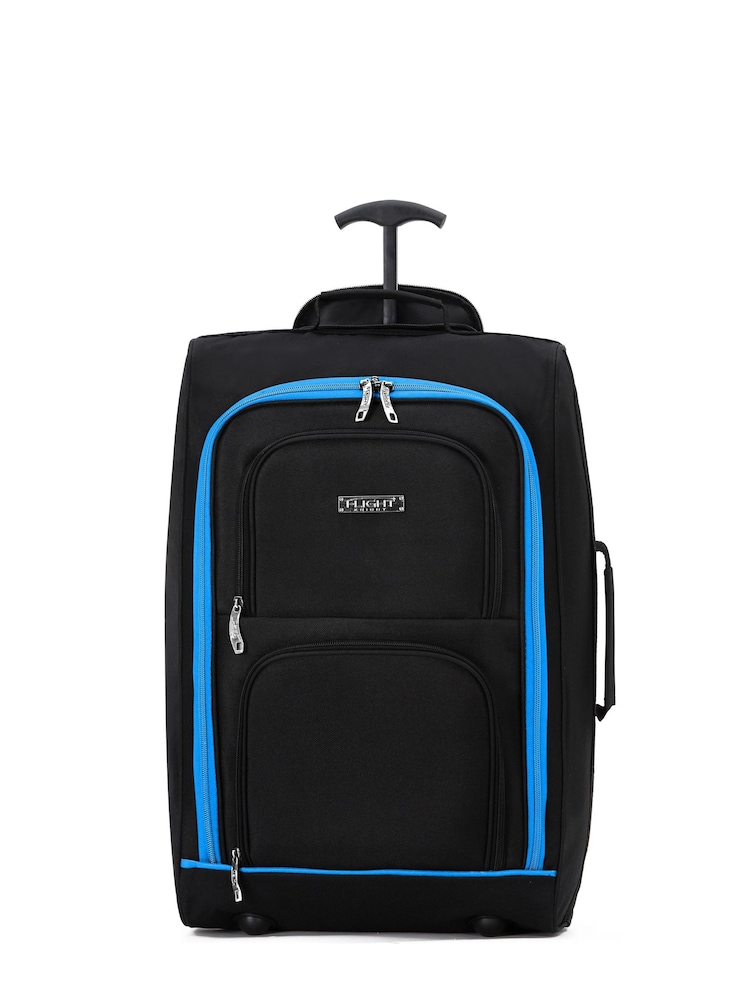 Flight Knight 55x35x20cm Cabin Carryon 2 Wheels Luggage with Compatible 100+ Airlines - Image 2 of 6