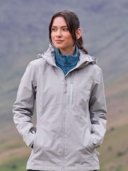 Mountain Warehouse Grey Rainforest II Extreme Womens Waterproof Jacket - Image 1 of 5