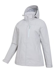Mountain Warehouse Grey Rainforest II Extreme Womens Waterproof Jacket - Image 4 of 5