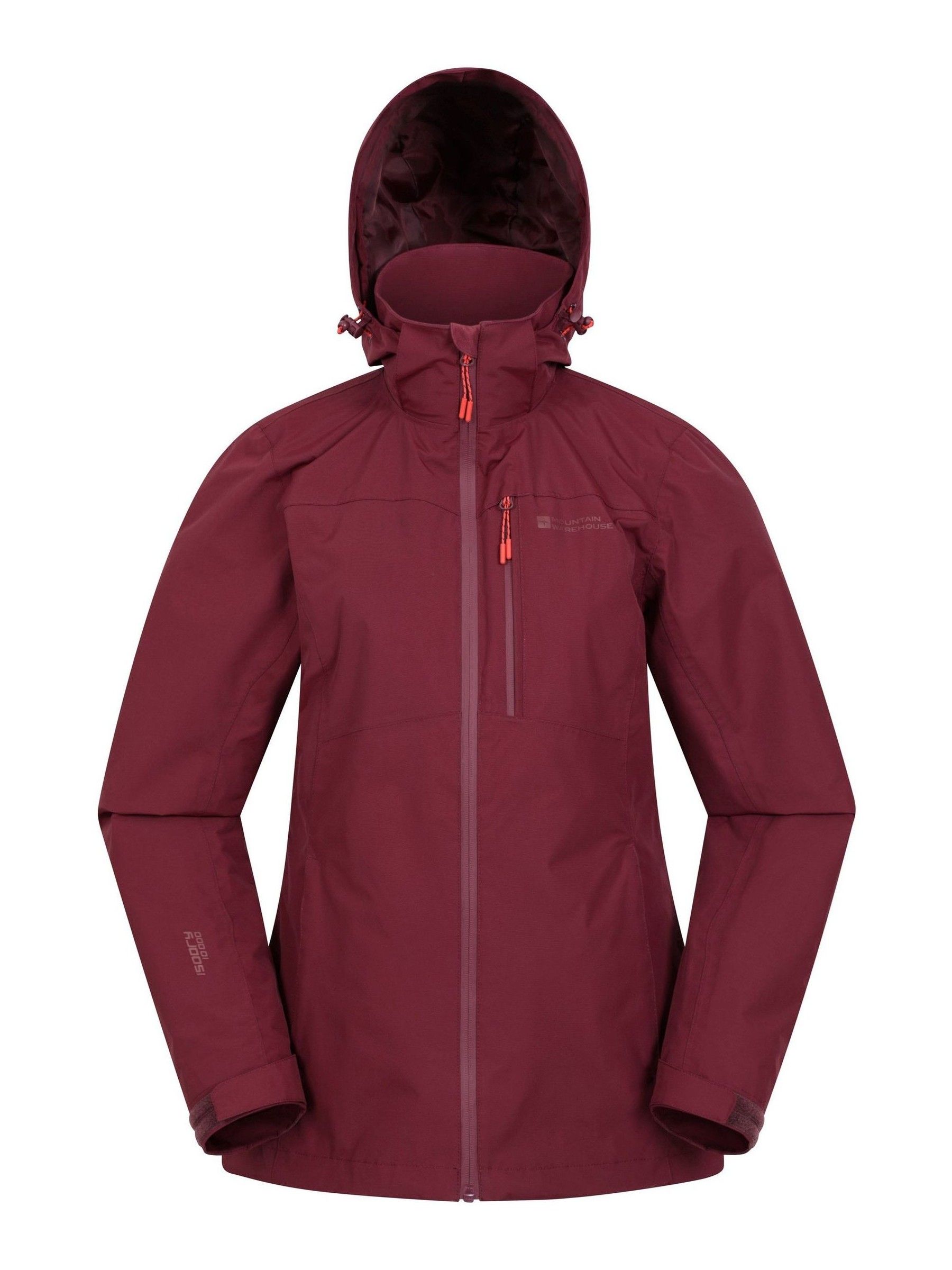 Mountain warehouse rainforest waterproof womens jacket on sale