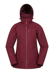 Mountain Warehouse Red Rainforest II Extreme Womens Waterproof Jacket - Image 2 of 5