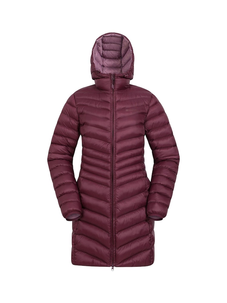 أرجواني - سترة مبطنة مضادة للماء Florence طراز نسائي من Mountain Warehouse - Image 2 of 6