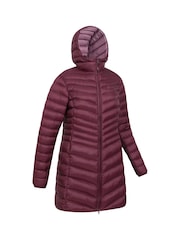 أرجواني - سترة مبطنة مضادة للماء Florence طراز نسائي من Mountain Warehouse - Image 4 of 6