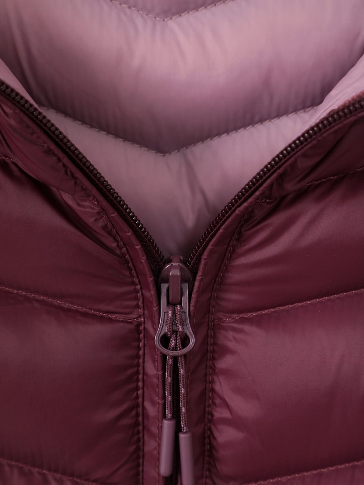 أرجواني - سترة مبطنة مضادة للماء Florence طراز نسائي من Mountain Warehouse - Image 6 of 6